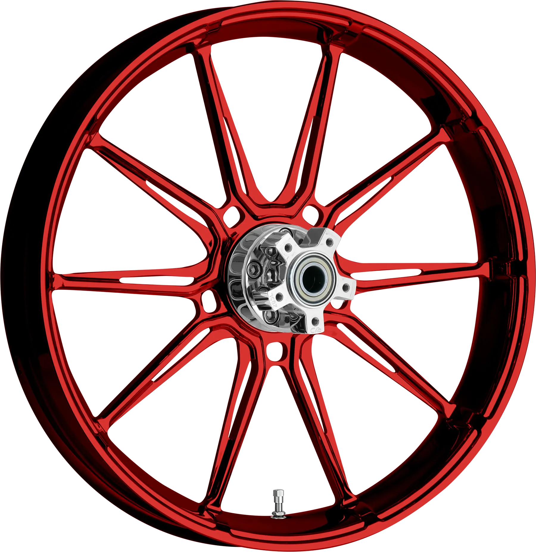 Fuse Dyeline Dye Red Wheels - WanaRyd Motorcycle