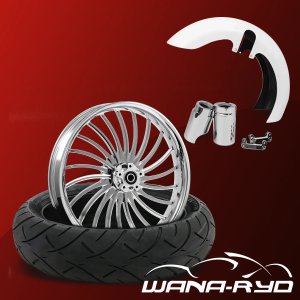 RYD Volt Chrome Fat Tire Kit RedBG