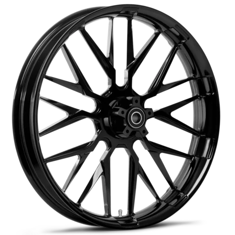 black harley wheels - RYD Wheels Insulator Blackline Wheels