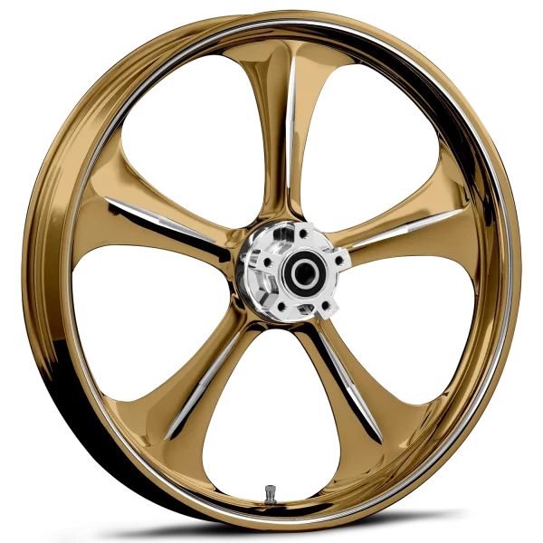 RYD Wheels Adrenaline Dyeline Gold Wheels