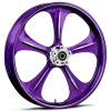Adrenaline Dyeline Purple Polished 16 x 3.5 Wheel