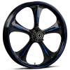 RYD Wheels Adrenaline Touch Of Color Blue Wheels