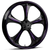 RYD Wheels Adrenaline Touch Of Color Purple Wheels