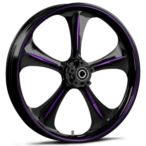 RYD Wheels Adrenaline Touch Of Color Purple Wheels