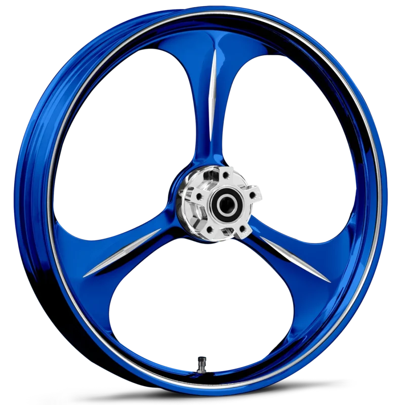 RYD Wheels Amp Dyeline Blue Wheels