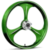 Amp Dyeline Green 30 x 4.0 Wheel