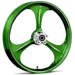 RYD Wheels Amp Dyeline Green Wheels