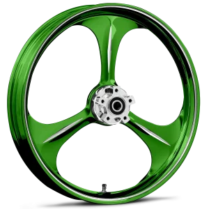 RYD Wheels Amp Dyeline Green Wheels