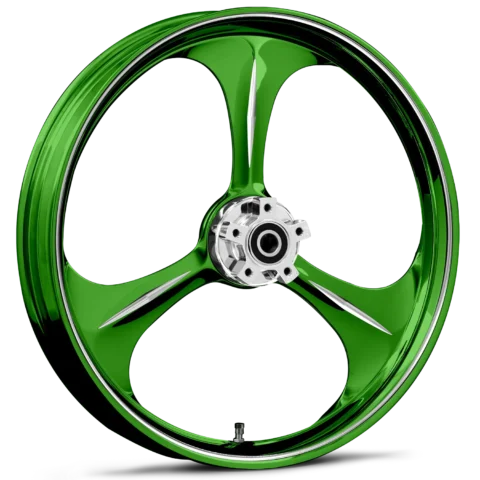 RYD Wheels Amp Dyeline Green Wheels