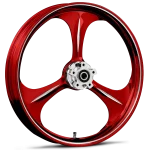 RYD Wheels Amp Dyeline Red Wheels