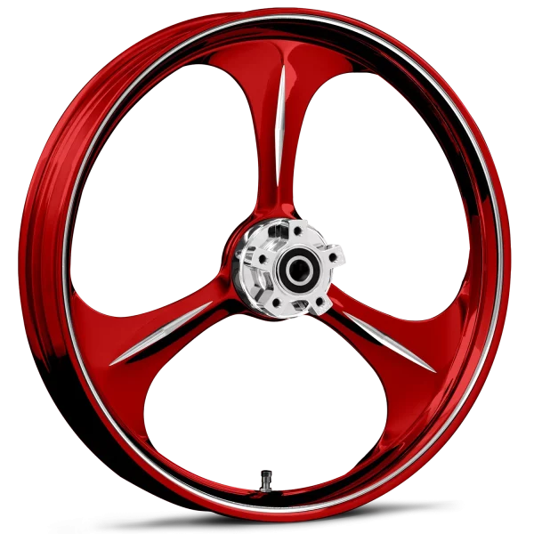 RYD Wheels Amp Dyeline Red Wheels