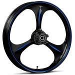 RYD Wheels Amp Touch Of Color Blue Wheels