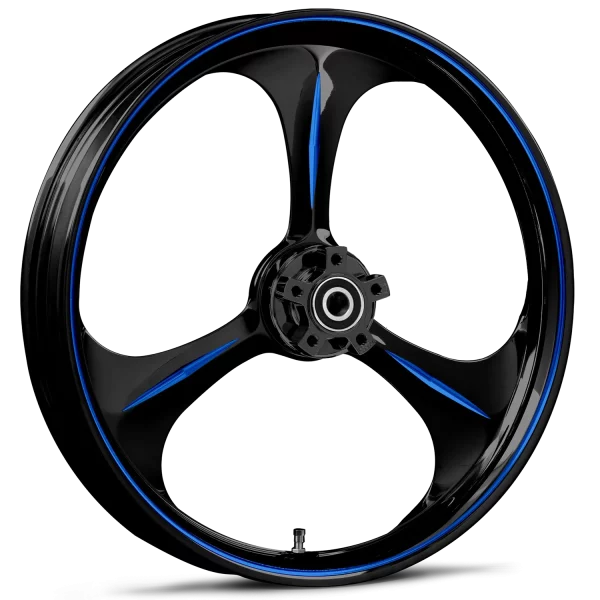 RYD Wheels Amp Touch Of Color Blue Wheels