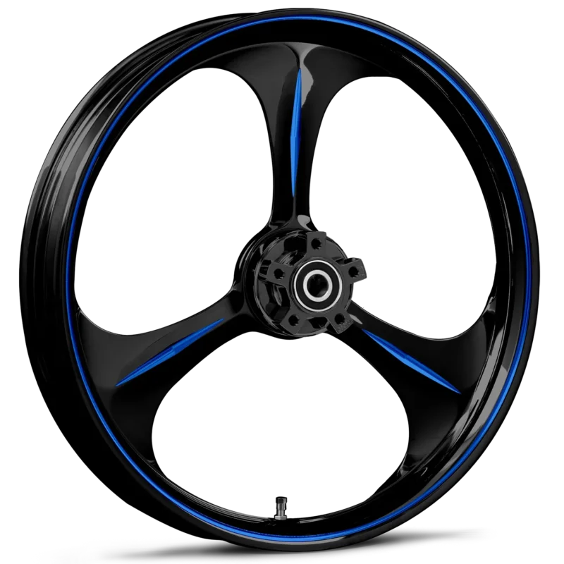 RYD Wheels Amp Touch Of Color Blue Wheels