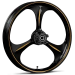 RYD Wheels Amp Touch Of Color Gold Wheels