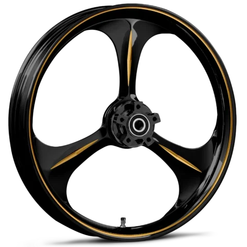 RYD Wheels Amp Touch Of Color Gold Wheels