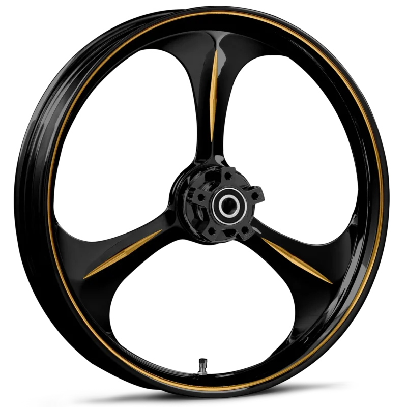 RYD Wheels Amp Touch Of Color Gold Wheels