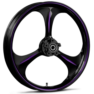 RYD Wheels Amp Touch Of Color Purple Wheels