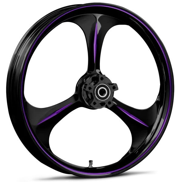 RYD Wheels Amp Touch Of Color Purple Wheels