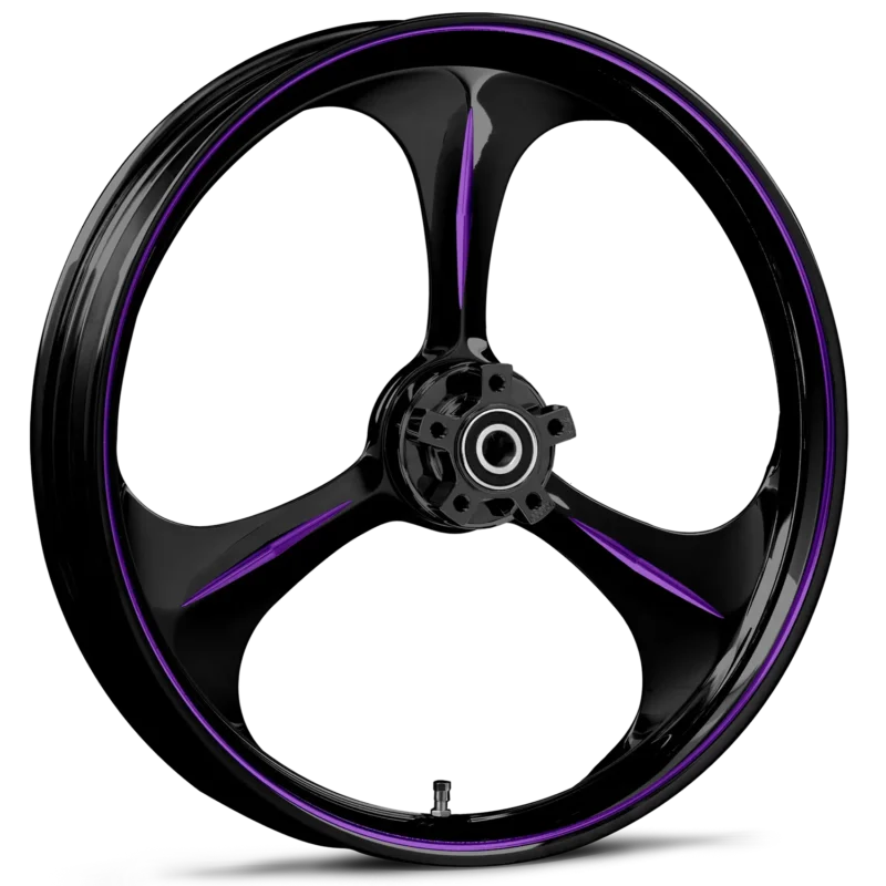 RYD Wheels Amp Touch Of Color Purple Wheels