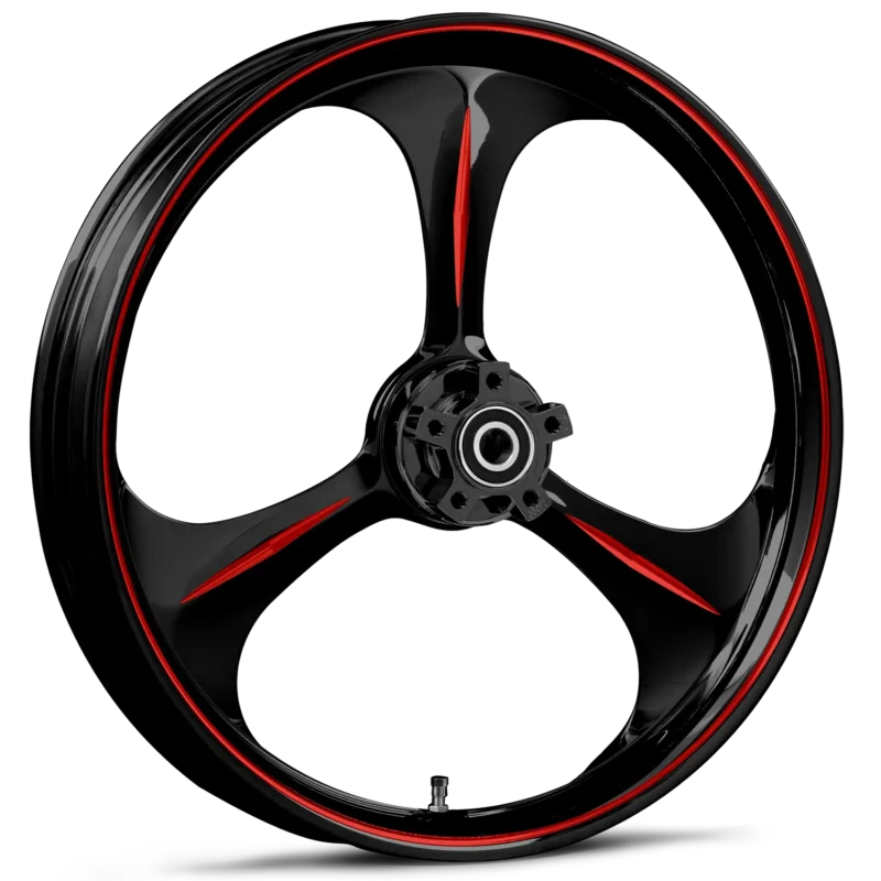 RYD Wheels Amp Touch Of Color Red Wheels