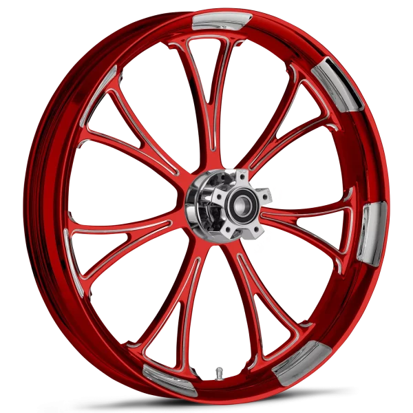 RYD Wheels Arc Dyeline Red Wheels