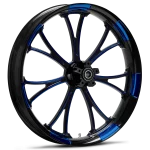 RYD Wheels Arc Touch Of Color Blue Wheels