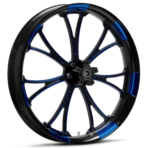 RYD Wheels Arc Touch Of Color Blue Wheels