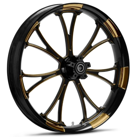 RYD Wheels Arc Touch Of Color Gold Wheels