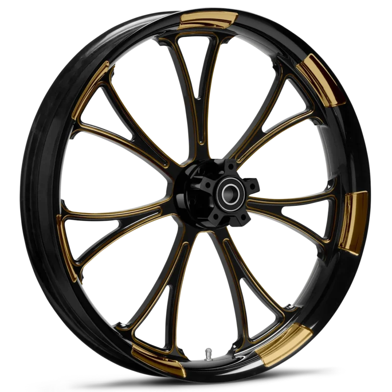 RYD Wheels Arc Touch Of Color Gold Wheels