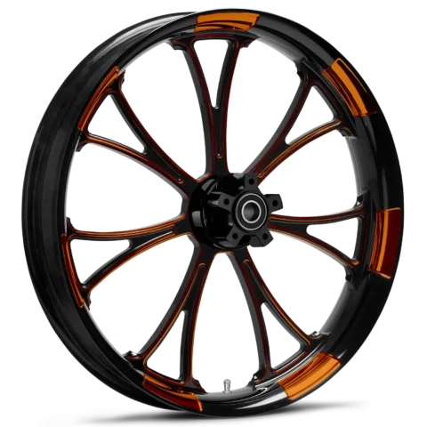 RYD Wheels Arc Touch Of Color Orange Wheels
