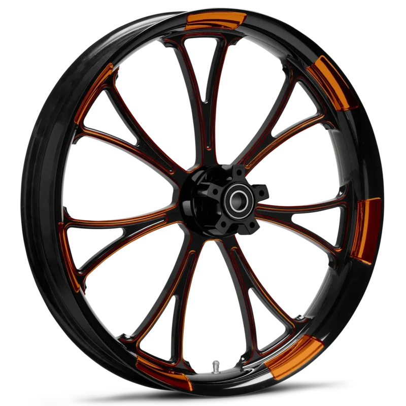 RYD Wheels Arc Touch Of Color Orange Wheels