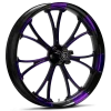 RYD Wheels Arc Touch Of Color Purple Wheels