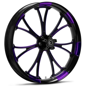 RYD Wheels Arc Touch Of Color Purple Wheels