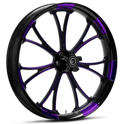 RYD Wheels Arc Touch Of Color Purple Wheels
