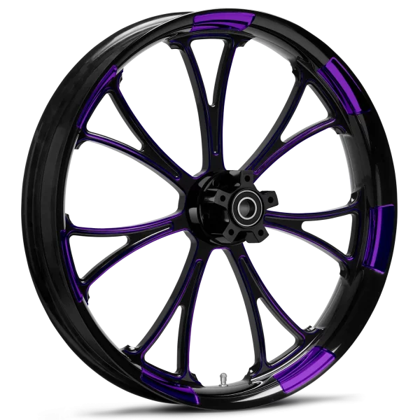 RYD Wheels Arc Touch Of Color Purple Wheels