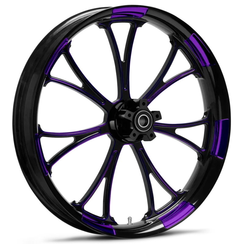 RYD Wheels Arc Touch Of Color Purple Wheels