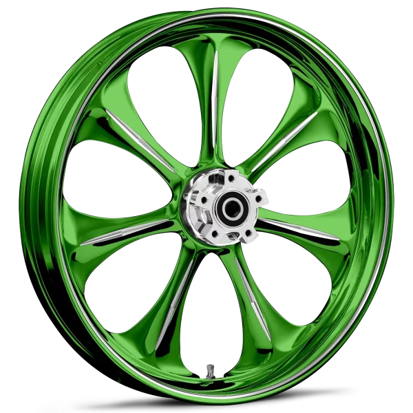 RYD Wheels Atomic Dyeline Green Wheels