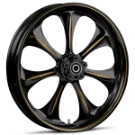 RYD Wheels Atomic Touch Of Color Gold Wheels