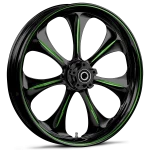 RYD Wheels Atomic Touch Of Color Green Wheels
