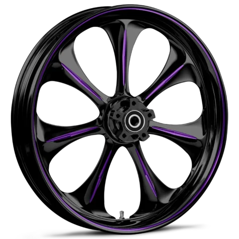 RYD Wheels Atomic Touch Of Color Purple Wheels