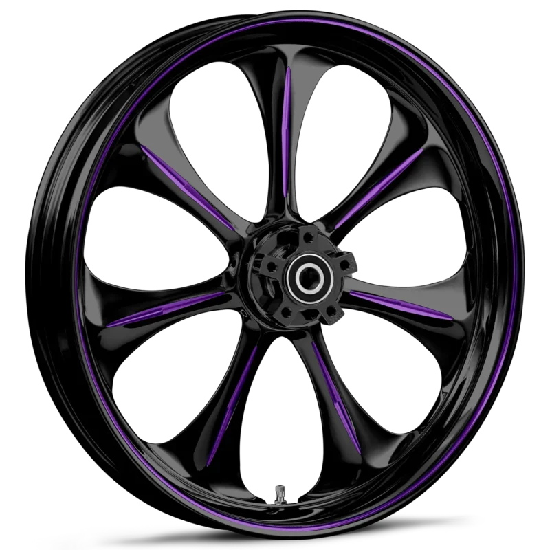 RYD Wheels Atomic Touch Of Color Purple Wheels