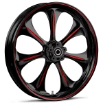 RYD Wheels Atomic Touch Of Color Red Wheels