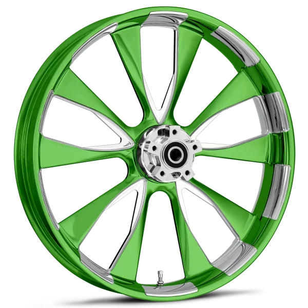 RYD Wheels Diode Dyeline Green Wheels