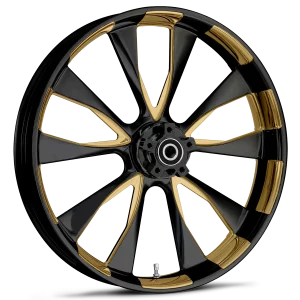 RYD Wheels Diode Touch Of Color Gold Wheels