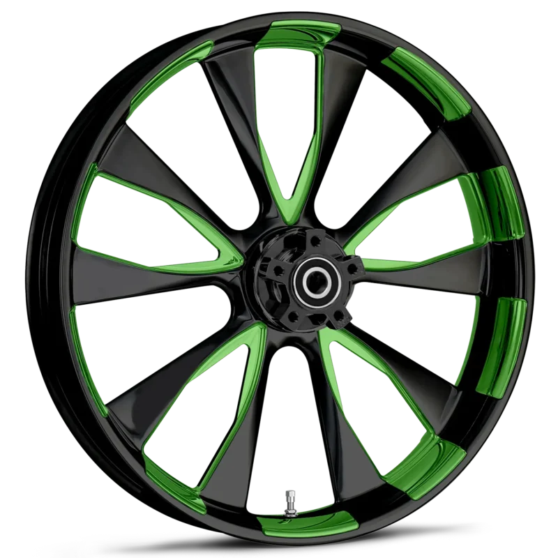 RYD Wheels Diode Touch Of Color Green Wheels