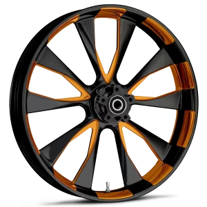 RYD Wheels Diode Touch Of Color Orange Wheels