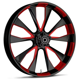 RYD Wheels Diode Touch Of Color Red Wheels