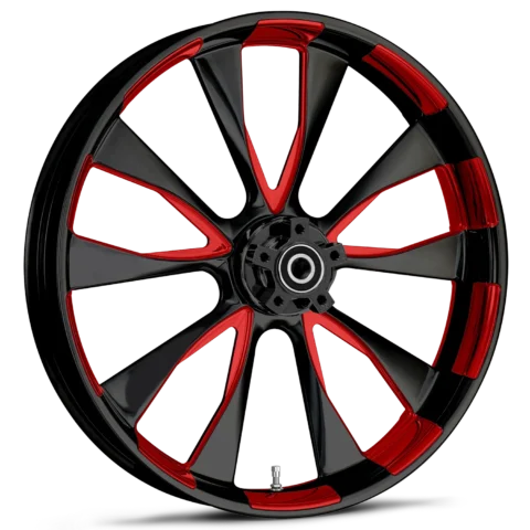 RYD Wheels Diode Touch Of Color Red Wheels