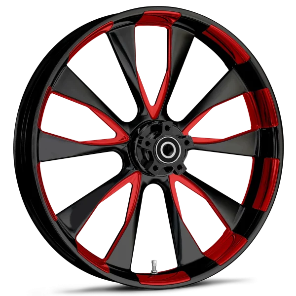 RYD Wheels Diode Touch Of Color Red Wheels